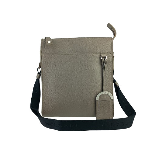 美品♡グレインカーフレザー♡BVLGARI ブルガリ マン ショルダーバッグ BVLGARI - 極美品♡グレインカーフレザー♡BVLGARI ブルガリ マン