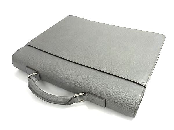 LOUIS VUITTON ルイヴィトン ビジネスバッグ ネオ ロブスト3 M32621 グラシエ(グレー系) タイガ メンズ シルバー金具 美品【本物保証】 LOUIS VUITTON ルイヴィトン ビジネスバッグ ネオ ロブスト3 M32621