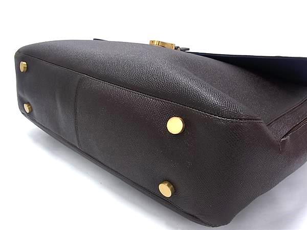 dunhill ダンヒル ビジネスバッグ ボードン - ブラウン レザー メンズ