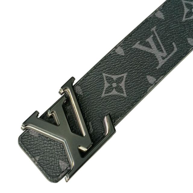 LOUIS VUITTON ルイヴィトン ベルト ベルト　LV　オプティック M8505V ブラック モノグラム エクリプス メンズ 美品【本物保証】 最高級ルイヴィトンスーパーコピー ルイヴィトンベルトコピー ベルト
