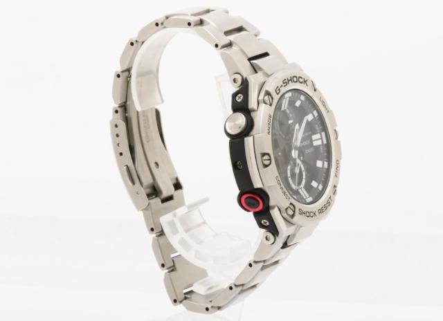 CASIO カシオ 腕時計 G-SHOCK G-STEEL GST-B100 Series GST-B100D-1AJF ブラック シルバー系 樹脂／ステンレススチール メンズ アナログ 美品【本物保証】_2