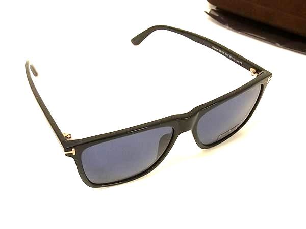 TOM FORD トムフォード サングラス Fletcher TF832 ブラック クリアブルー プラスチック メンズ 超美品【本物保証】 TOM FORD トムフォード サングラス Fletcher TF832 ブラック クリア