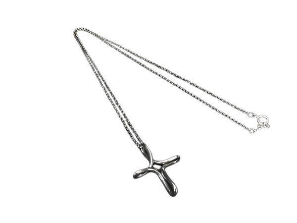 c913 ティファニー インフィニティ クロス ネックレス シルバー 925