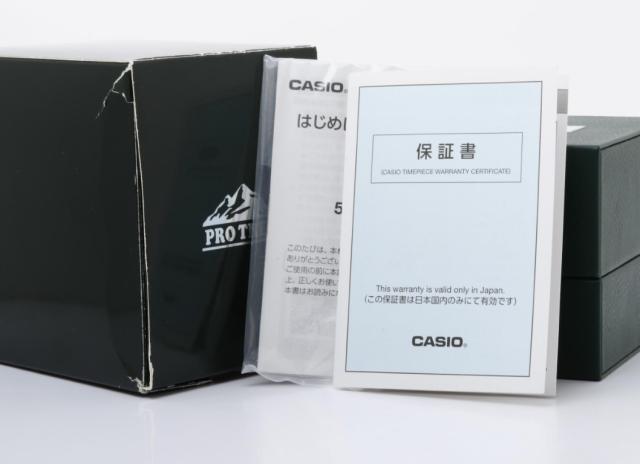 CASIO カシオ 腕時計 PRO TREK プロトレック Climber Line PRW-61Y-1BJF ブラック系 樹脂（バイオマス）／ステンレススチール メンズ アナデジ 美品【本物保証】_6