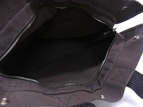 HERMES エルメス トートバッグ エールライン トートMM グレー キャンバス ユニセックス シルバー金具 美品【本物保証】_5