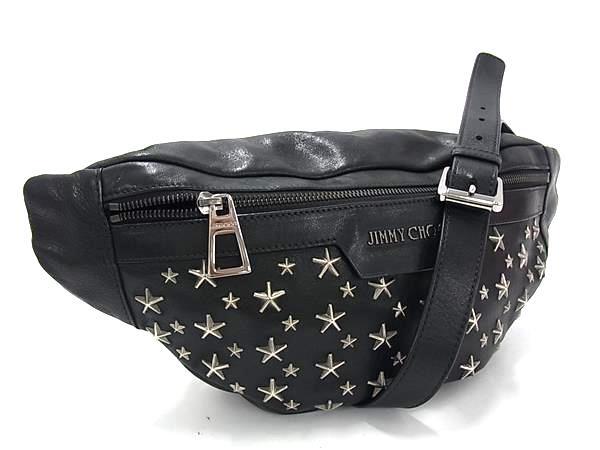 Jimmy Choo ジミーチュウ ブラック ボディバッグ ジミー チュー JIMMY