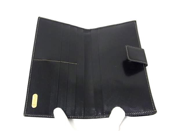 FENDI フェンディ 二つ折り財布 ズッカ Wホック 長財布 2804 01339 ブラウン系×ブラック系 キャンバス×レザー ユニセックス SAS ヴィンテージ 美品【本物保証】_3