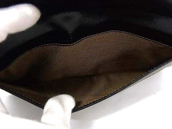 FENDI フェンディ 二つ折り財布 ズッカ Wホック 長財布 2804 01339 ブラウン系×ブラック系 キャンバス×レザー ユニセックス SAS ヴィンテージ 美品【本物保証】_5