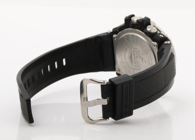 CASIO カシオ 時計 GSHOCK GSTEEL GSTB100 Series GSTB100 ブラック シルバー 樹脂／ステンレススチール メンズ アナログ 美品【本物保証】_3