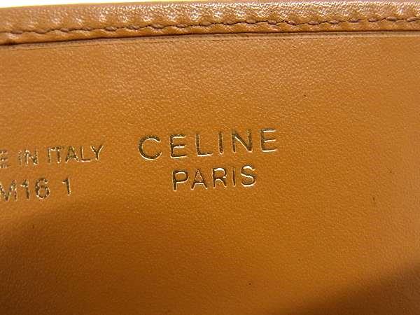 CELINE セリーヌ 長財布 マカダム フラップウォレット M16 ブラウン系