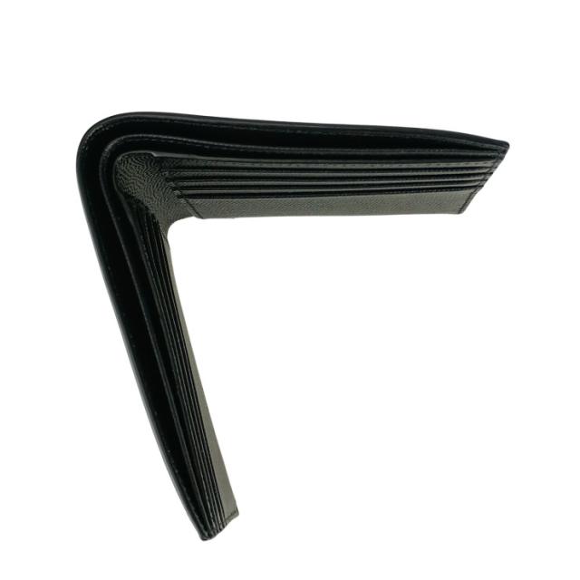 SAINT LAURENT サンローラン 財布/コインケース 二つ折り財布 396307 ブラック レザー メンズ 超美品【本物保証】_7