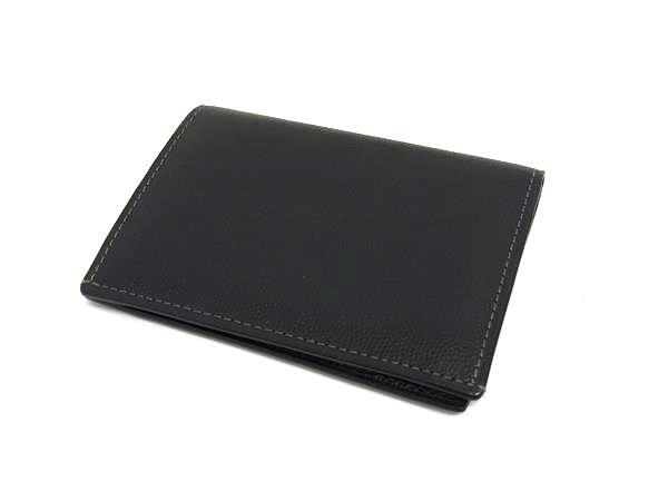 美品 Cartier カルティエ カードケース サントス - ブラック レザー