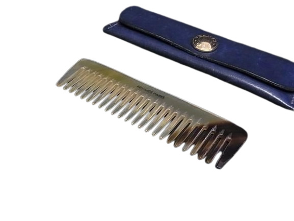 HERMES エルメス 櫛 コーム - ナチュラル バッファローホーン ユニセックス【本物保証】