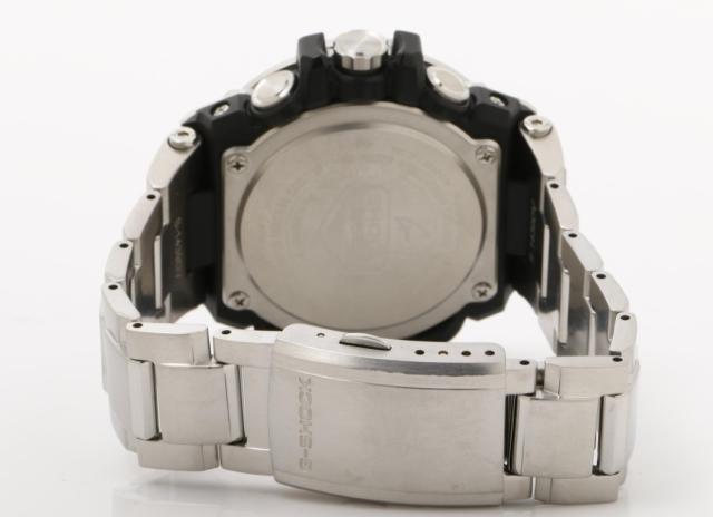 CASIO カシオ 腕時計 G-SHOCK G-STEEL GST-B100 Series GST-B100D-1AJF ブラック シルバー系 樹脂／ステンレススチール メンズ アナログ 美品【本物保証】_4