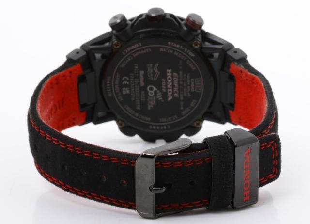 CASIO カシオ 時計 EDIFICE SOSPENSIONE エディフィス Honda Racing Red Edition EQB2000HR1AJR ブラック レッド ステンレススチール メンズ 鈴鹿サーキット60周年記念 アナログ 美品【本物保証】_4
