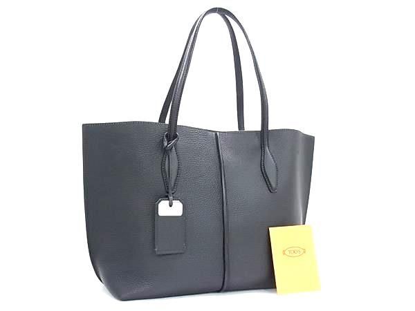 TODS トッズ ハンドバッグ ジョイ ブラック レザー レディース 美品【本物保証】