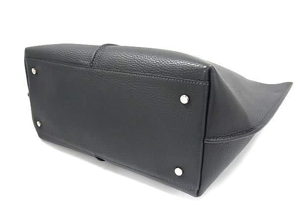 TODS トッズ ハンドバッグ ジョイ ブラック レザー レディース 美品【本物保証】_4