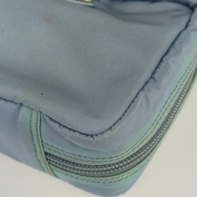 PRADA プラダ 化粧ポーチ 1N0724 ライトブルー系 テスートナイロン  