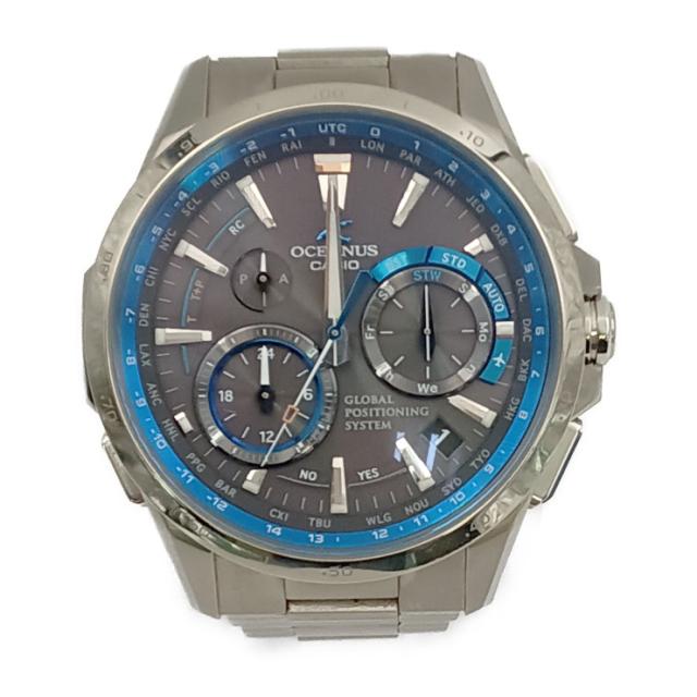 CASIO カシオ 腕時計 OCEANUS オシアナス OCW-G1000-1AJF シルバー