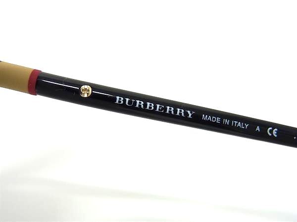 BURBERRY バーバリー サングラス - B 3094 ブラウン ブラック プラスチック メタル ユニセックス 超美品【本物保証】 BURBERRY バーバリー サングラス - B 3094 ブラウン ブラック