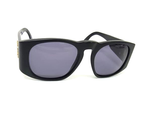 CHANEL シャネル サングラス ココマーク 01451 90405 ブラック プラスチック ユニセックス ゴールド金具【本物保証】