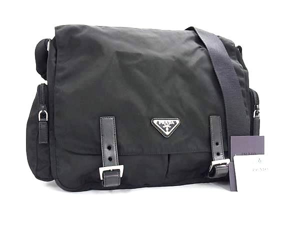 PRADA(プラダ) ショルダーバッグ美品 - 黒 美品PRADA プラダ