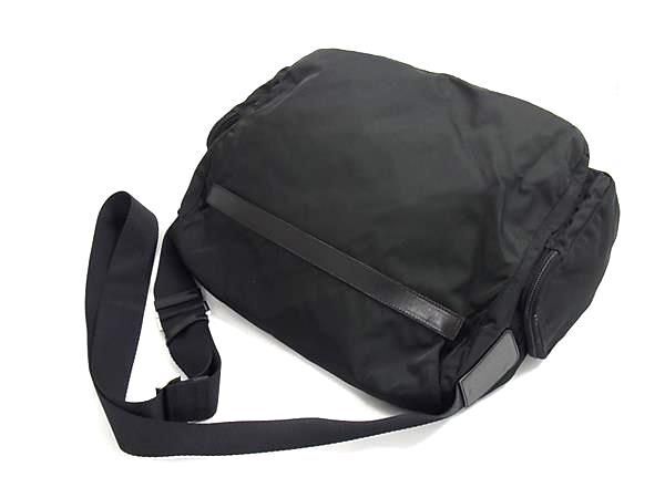 PRADA プラダ ショルダーバッグ ナイロン ブラック 三角ロゴ 正規品