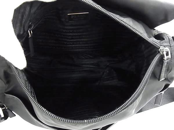 ✨美品✨プラダ　ショルダーバッグ　三角ロゴ　ナイロン　ブラック　白タグ 正規品】PRADA プラダ ナイロン ショルダーバッグ 三角ロゴ 黒 白タグ