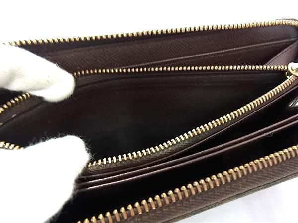 美品‼️ ルイヴィトン ジッピーウォレット ダミエ・エベヌ PVC 美品‼️ ルイヴィトン ジッピーウォレット ダミエ・エベヌ PVC