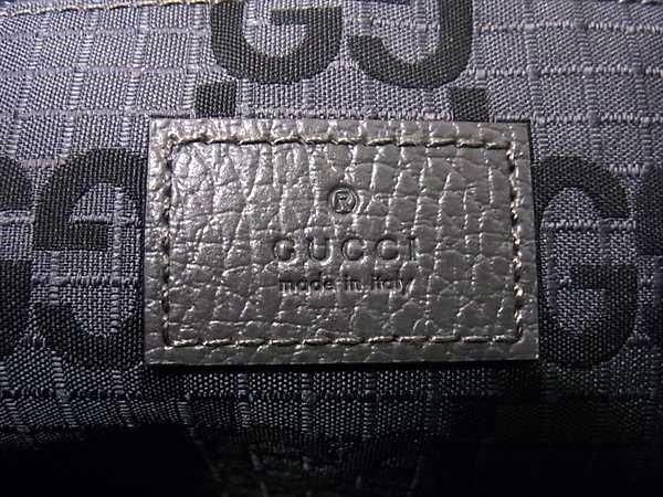 GUCCI グッチ クラッチペダル御徒面子 770662 薄墨色系×黒いこと系 GG帆布 ユニ一発やる 二つ目御徒面子 新品未当てはめる見せびらかす品【本物言いはなつ】