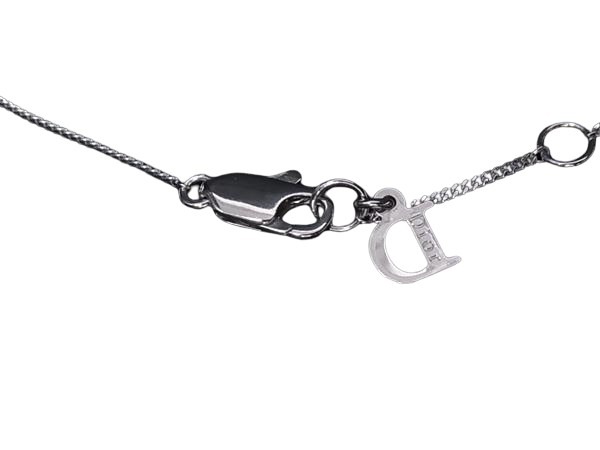 ディオール　Dior リボンモチーフ ネックレス 楽天市場】美品 ディオール Dior リボン ネックレス CD モチーフ