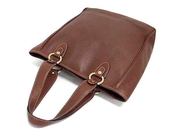 美品 BVLGARI ブルガリ トートバッグ マキシレッタレ - ブラウン系