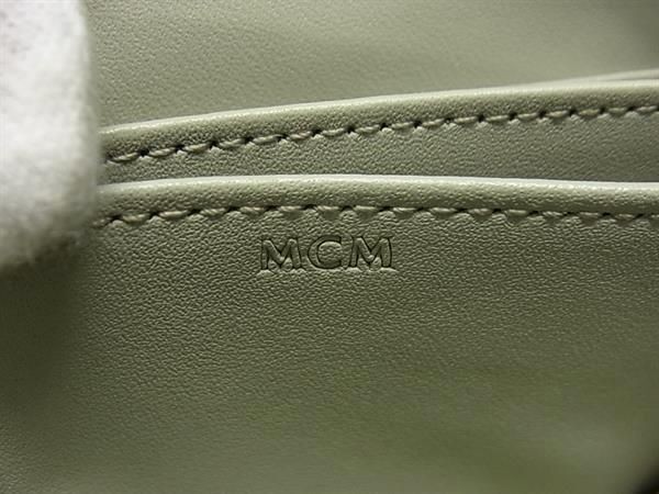 MCM エムシーエム コインケース MYL DSLM01 J3001 ライトベージュ系