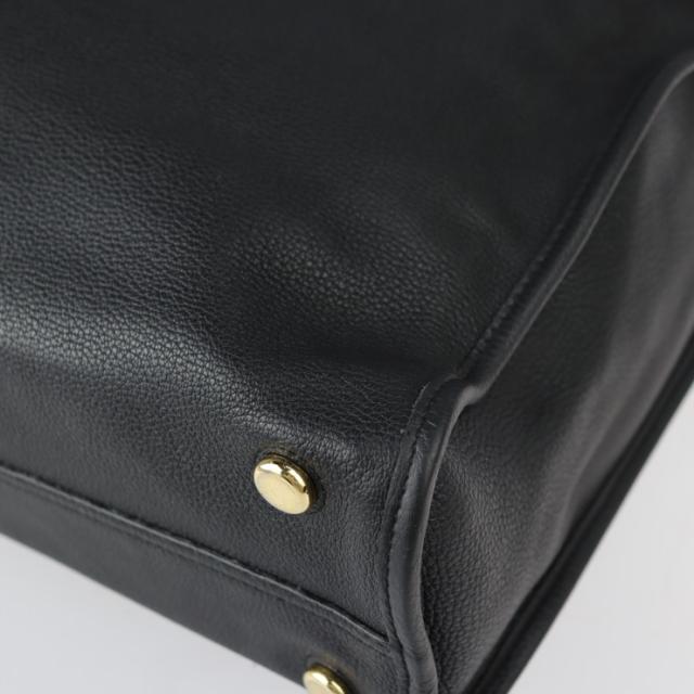 美品 GUCCI グッチ ロゴ ミディアム トートバッグ 674850 ショルダーバッグ エンボスレザー ブラック 2WAY ハンドバッグ 2022年【本物保証】_4
