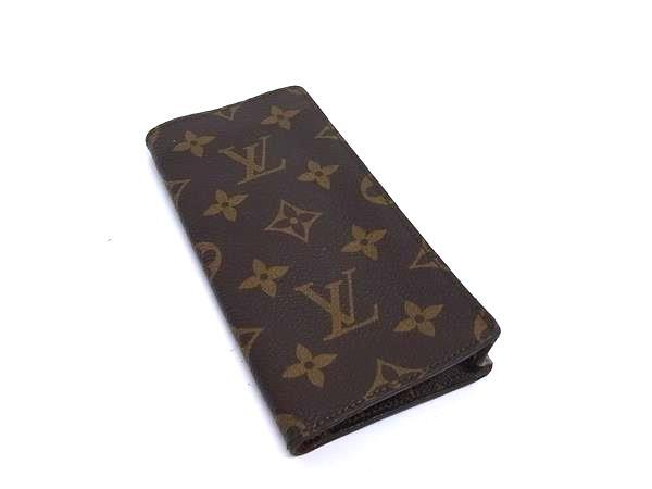 LOUIS VUITTON ルイヴィトン メガネケース モノグラム エテュイ リュネット サーンプル M62962 ブラウン系 PVC レザー ユニセックス【本物保証】