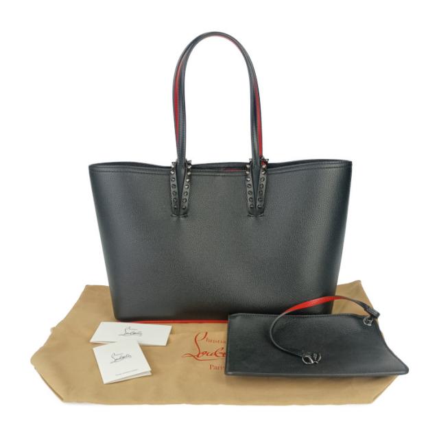 美品 CHRISTIAN LOUBOUTIN クリスチャン ルブタン トートバッグ CABATA 