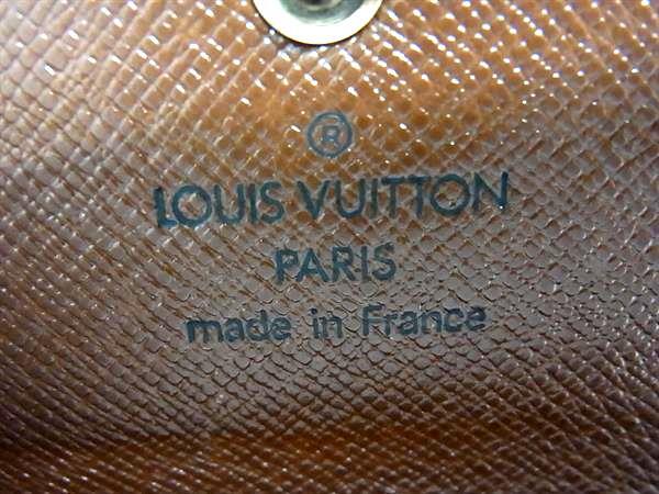 LOUIS VUITTON ルイヴィトン キーケース モノグラム ミュルティクレ4 M62631 ブラウン PVC×レザー ユニセックス 4連 ゴールド金具【本物保証】_4