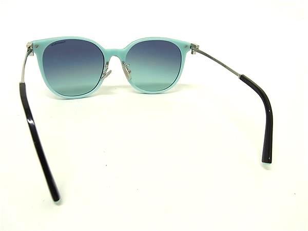 TIFFANY＆Co ティファニー サングラス TF4224D ブラック クリアブルーグラデーション メタル ユニセックス 美品【本物保証】_2