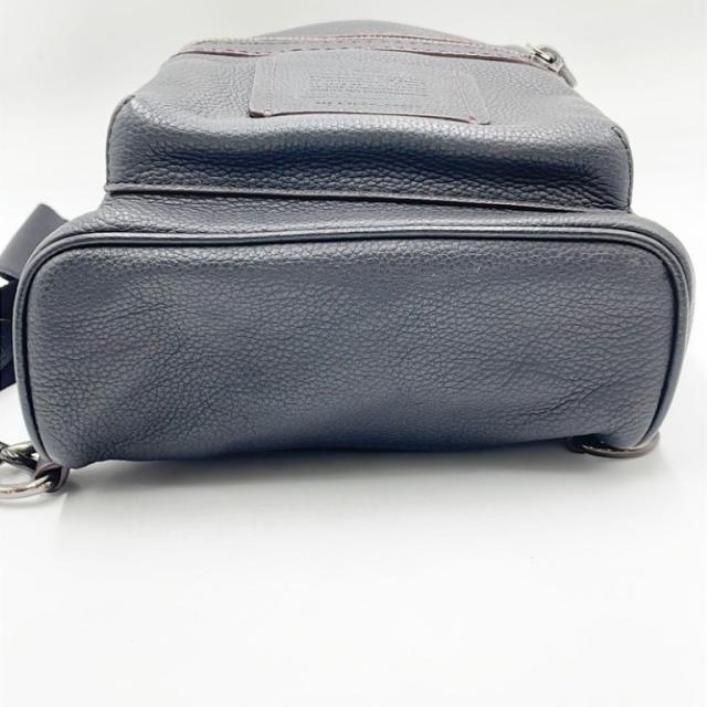 COACH コーチ ボディバッグ 32239 ダークブラウン系 レザー メンズ