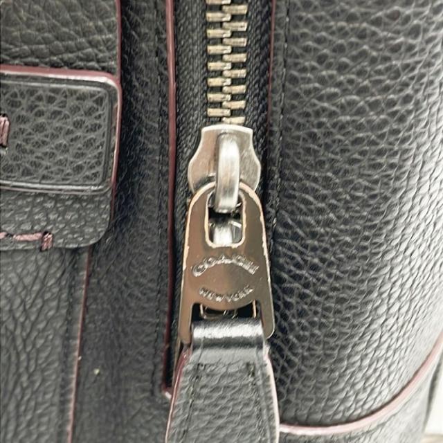 COACH コーチ ボディバッグ 32239 ダークブラウン系 レザー メンズ