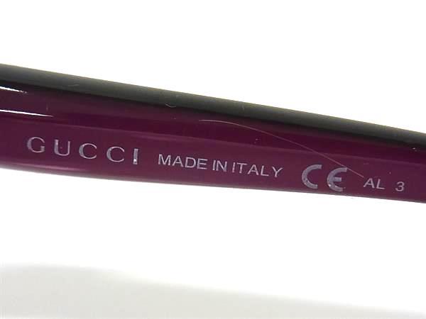 GUCCI グッチ アイウェア ラブリーハート サングラス GG 3525/K/S クリアパープル系 プラスチック レディース 美品【本物保証】_1