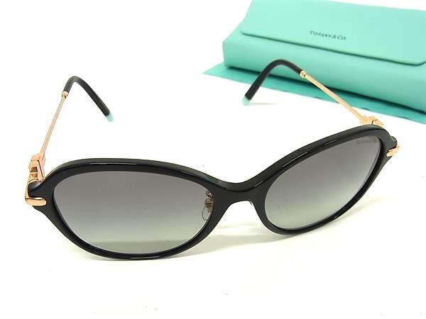 TIFFANY＆Co ティファニー サングラス TF4188D ブラック ブラックグラデーション メタル ユニセックス 美品【本物保証】