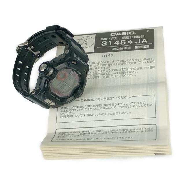 美品 CASIO カシオ 腕時計 G-SHOCK ライズマン GW-9200J デジタル文字