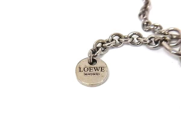 LOEWE ロエベ ネックレス シルバー ゴールド メタル レディース ハート【本物保証】_3