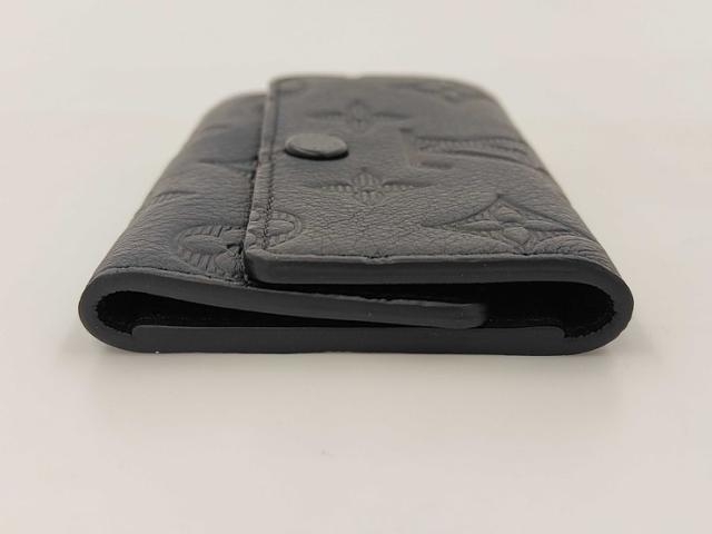 LOUIS VUITTON ルイヴィトン キーケース ミュルティクレ6 M14825 ブラック系 モノグラム シャドウ ユニセックス シルバー金具 美品【本物保証】_3