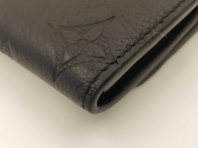 LOUIS VUITTON ルイヴィトン キーケース ミュルティクレ6 M14825 ブラック系 モノグラム シャドウ ユニセックス シルバー金具 美品【本物保証】_5