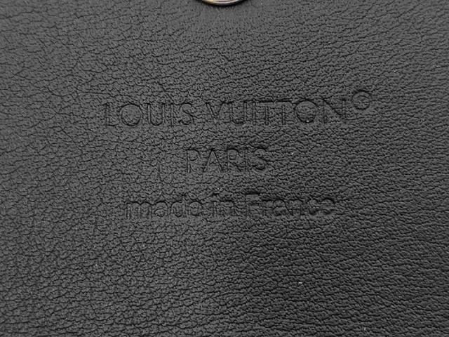 LOUIS VUITTON ルイヴィトン キーケース ミュルティクレ6 M14825 ブラック系 モノグラム シャドウ ユニセックス シルバー金具 美品【本物保証】_6