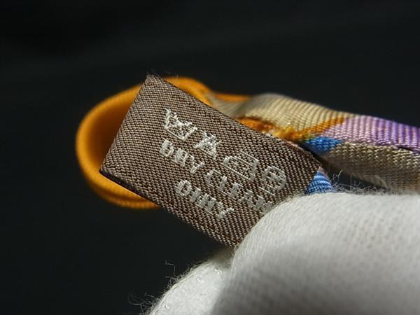 HERMES エルメス ブレスレット ブリッド･ドゥ･ソワ ダブル プティアッシュ - マルチカラー シルク100% レディース 超美品【本物保証】_3