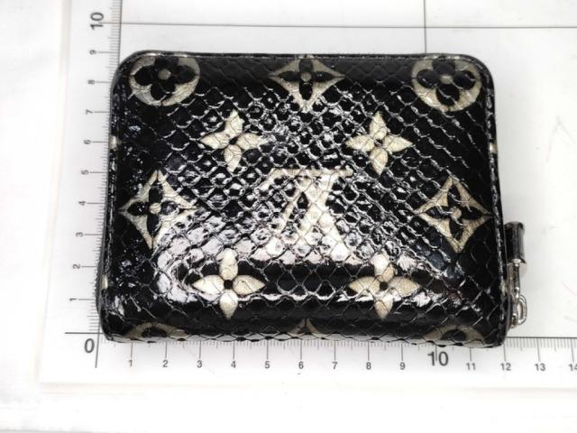 ルイヴィトン モノグラム エキゾチック パイソン・ パース N97059 LOUIS VUITTON ルイヴィトン コインケース ジッピーコインパース