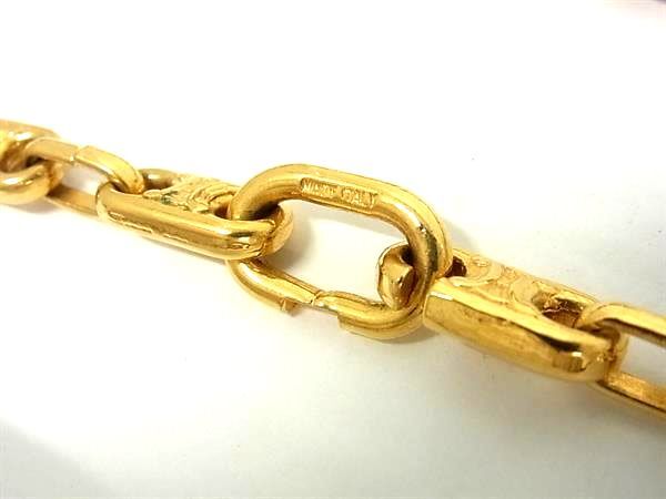 美品 CELINE セリーヌ ネックレス マカダム チェーンネックレス